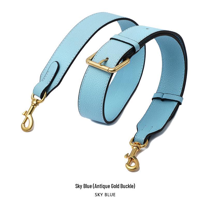 Универсальный широкий плечевой ремень из коровьей кожи с зернистой текстурой личи для сумки Dionysus (модель: MHS-A-9)