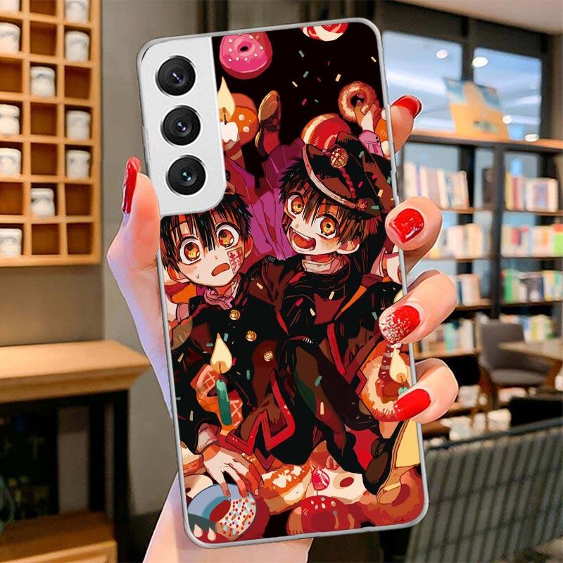 Чехол для телефона Hanako-san из Туалета Аниме для Samsung Galaxy S26 S25 Edge S24 Ultra S23 S22 Plus S21 S20 FE Мягкий Fundas Она