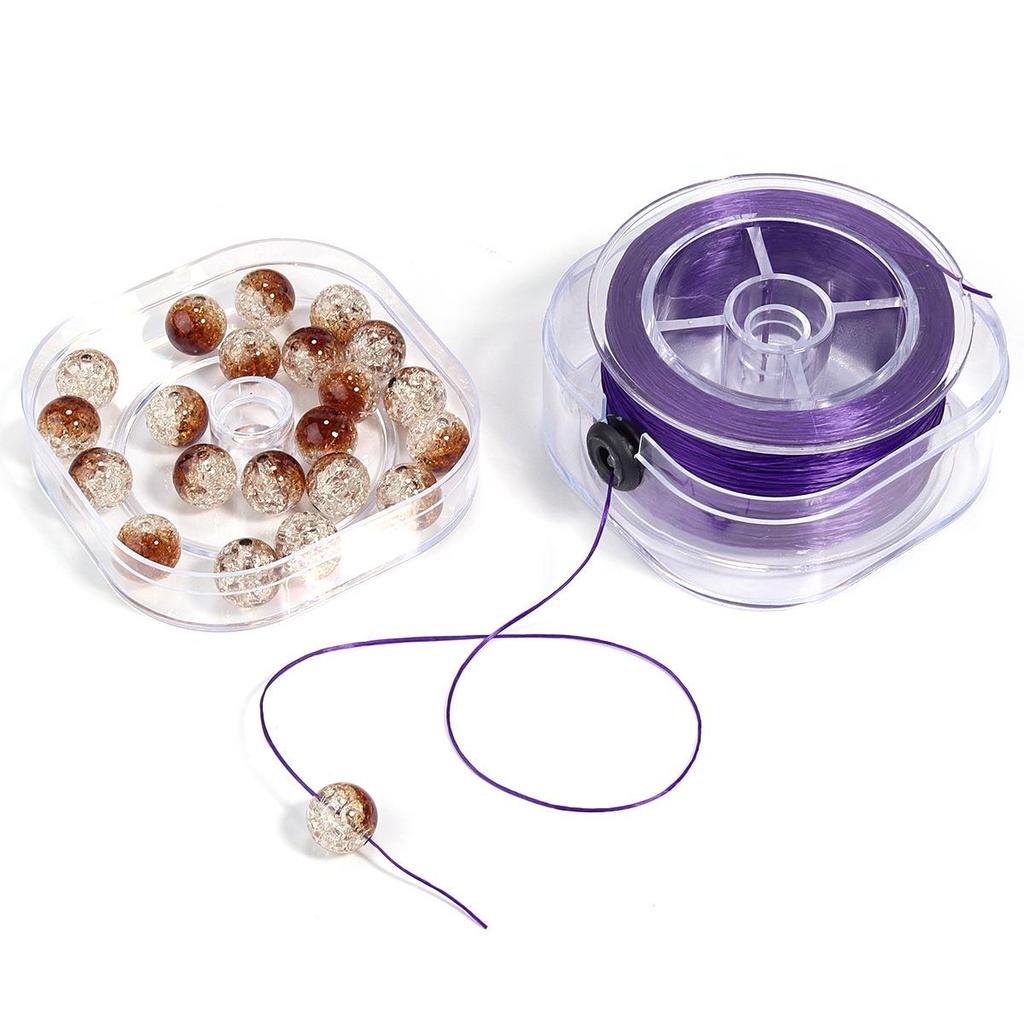 Цветной хрустальный эластичный шнур для изготовления украшений: Браслеты и ожерелья из бусин Будды