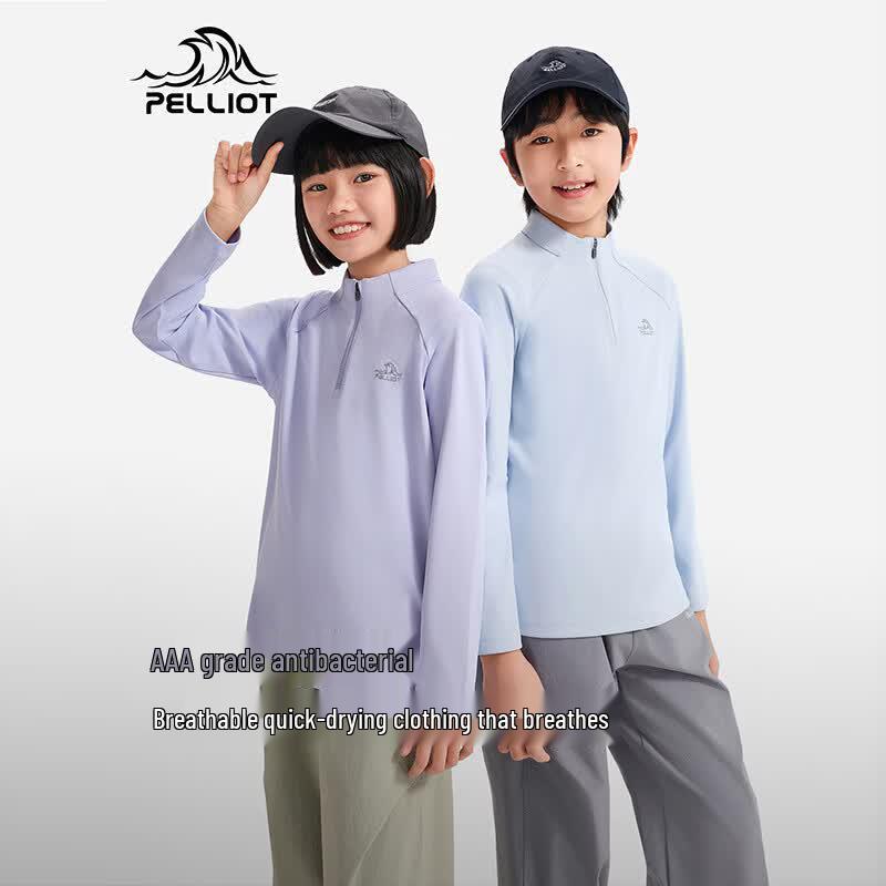 Pelliot Unisex Outdoor Quick-Dry Long-Sleeve T-Shirt