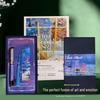 Набор закладок для книг с репродукциями картин Ван Гога в масле. Подарок для учителей и учеников.