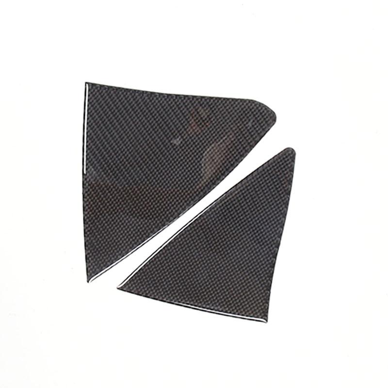 Для Subaru Forester 2013-18 мягкое углеродное волокно, центральное управление приборной панелью автомобиля, обе стороны, накладка на панель, наклейки для автомобиля