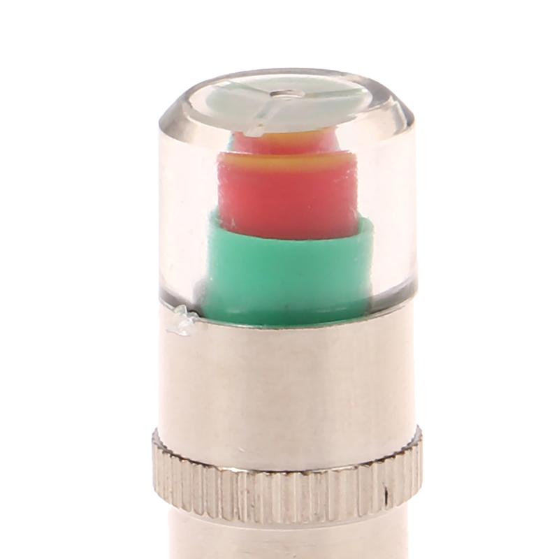 2/4 шт. Индикатор манометра для автомобильных шин, внешний датчик обнаружения клапана, универсальный тип, контроль состояния клапана, датчик крышки клапана