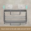 LIEI Wall-Mounted Toilet Paper Holder with Storage Shelf