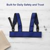 Breathable Anti Slip Wheelchair Fixing Belt for Elderly Adjustable Waist Harness Straps Daily Safety Aid