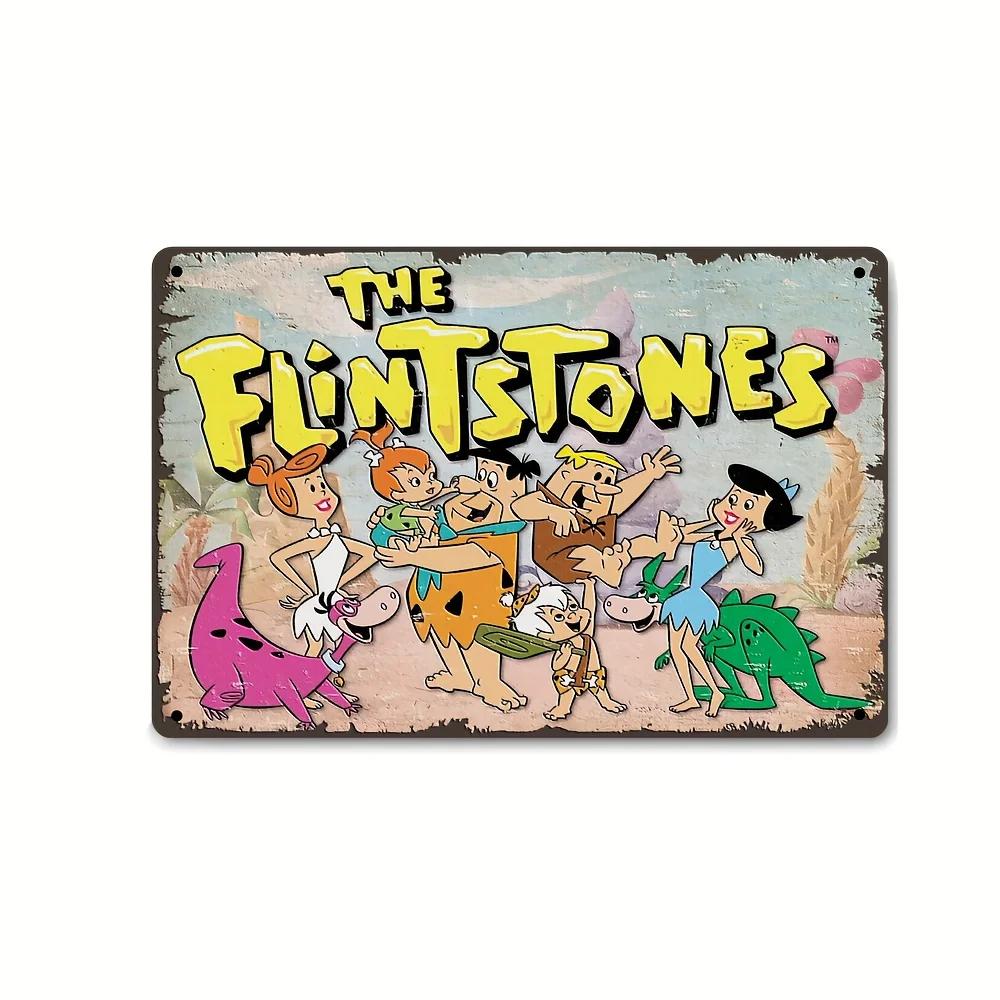 Винтажные металлические знаки с изображением мыши из комиксов, вывески, плакаты, пабы, металлические таблички, ретро-детские комнаты, домашняя спальня, гостиная, настенное искусство, декор