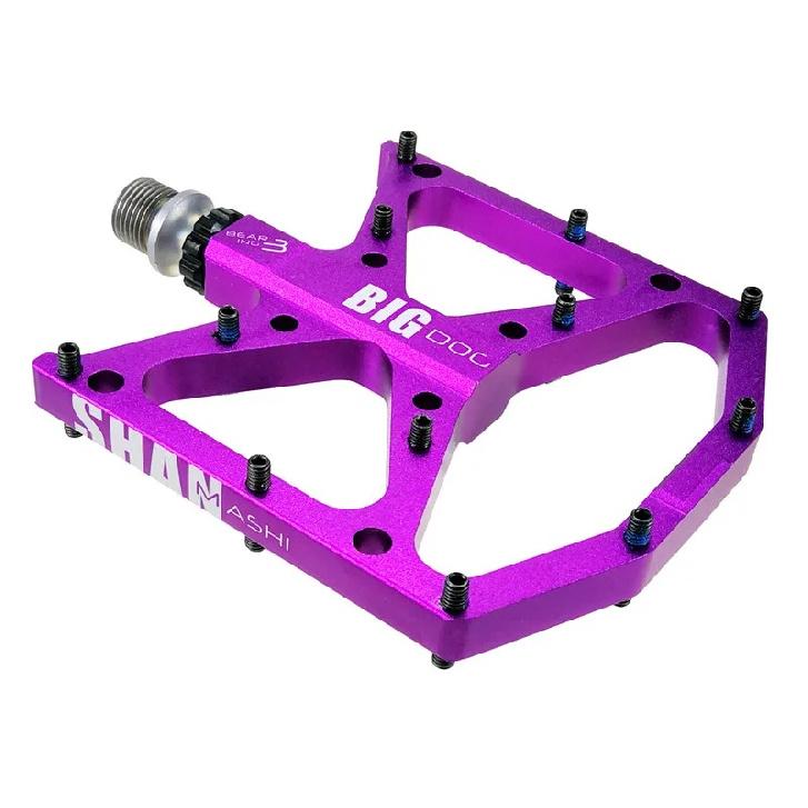 New Ultralight Bicycle Pedals Part Anti-slip CNC Aluminum Body Road MTB Flat Foot Cycling Sealed 3 Bearing Mountain Bike Pedal