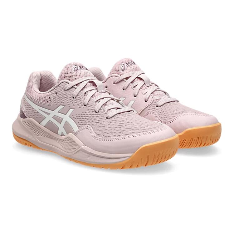Asics Gel Resolution 9 Soft And Comfortable Low top Kids' Training Shoes Light Pink 1044A067-701