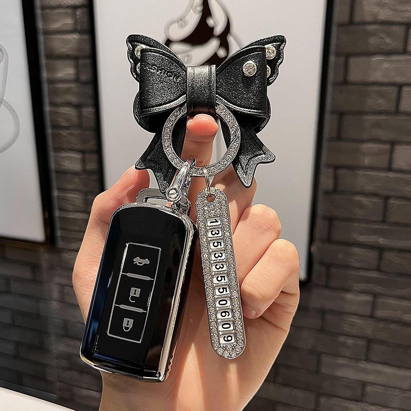 Guangqi Mitsubishi Car Key Sleeve Outlander Eclipse Cross JinxuanASXYishen Pajero Jin Chang Dedicated Buckle Case Cover