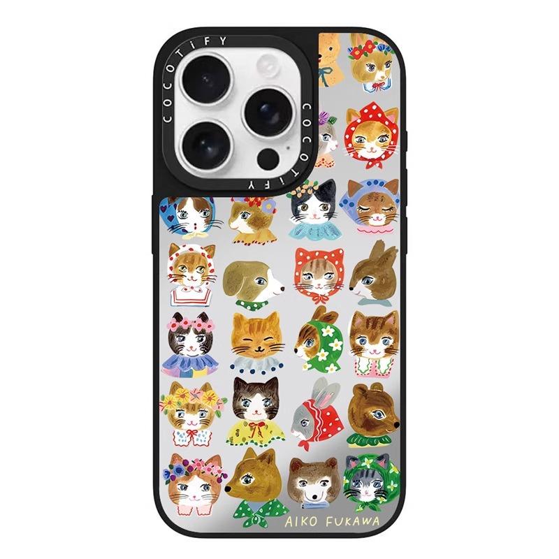Кролик Кот для Apple 16promax Чехол для мобильного телефона для IPhone15plus/14pro/13/12 Высококлассный