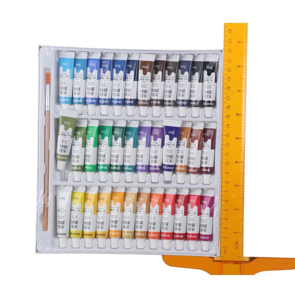 Vibrant Colors Watercolor Tubes Watercolor Water Color Paints 0.17 Fl Oz Tubes  Art Supplies