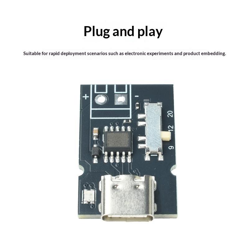Pd Qc Fast Charging Power Extraction Module With Led Indicator For 5V 9V 12V 20V Voltage Switching Electronics Experiment