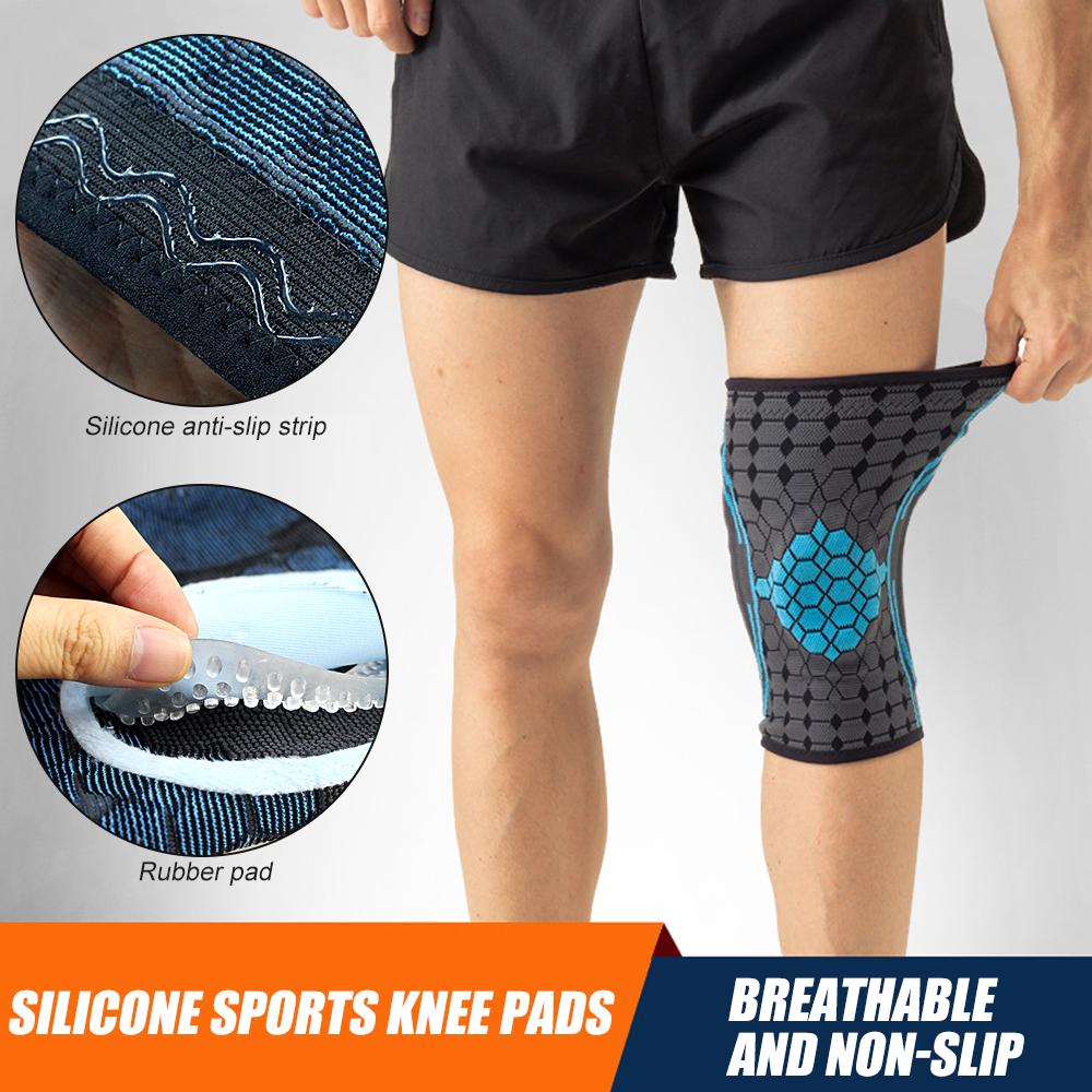 1/2 шт. наколенник, компрессионный рукав, защита колена от разрыва мениска, артрита, передней крестообразной связки, облегчения боли в суставах, восстановления после травм