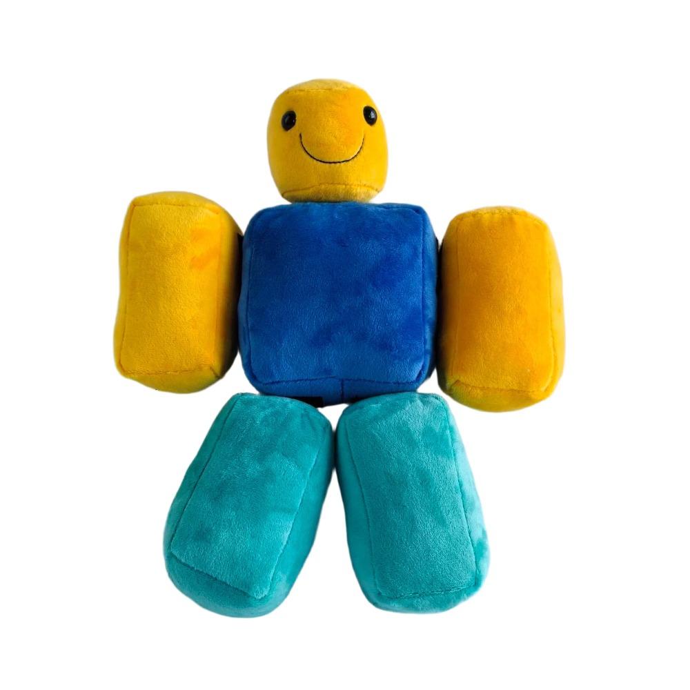 Roblox Нуб Съемная Плюшевая Игрушка Игровой Периферийный Игровой Аксессуар Мягкая Кукла Идеальный Подарок на День Рождения Для Детей Детей Малышей