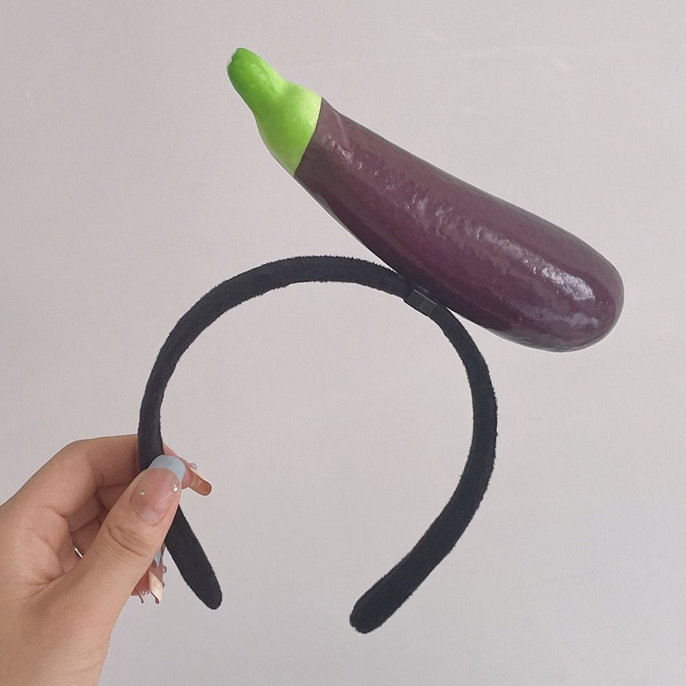 Banana Simulated Food Hair Hoop Tomato Vegetable Hair Bands Funny Fruits Headband Female/Girls