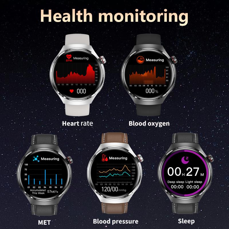 2025 Для Android GT4 Pro GPS Трек Смарт-часы Мужские 360*360 AMOLED Экран Пульс Bluetooth Звонок IP67 Водонепроницаемые Мужские Смарт-часы