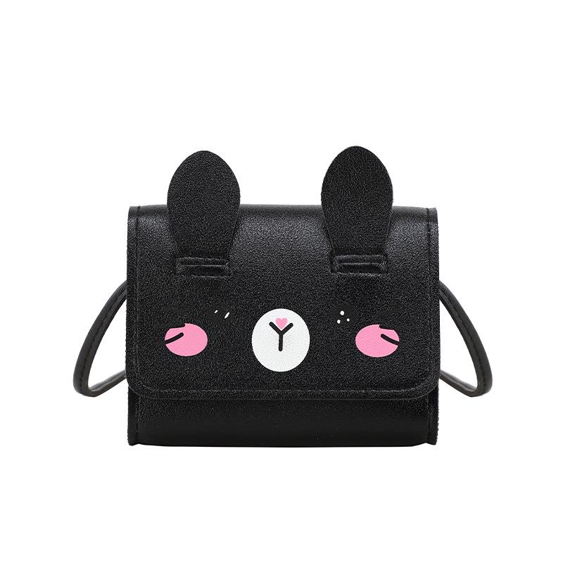 Mini Cartoon Rabbit Coin Purse Crossbody Bag for Children - 2025 Cute & Fashionable Design for Little Girls