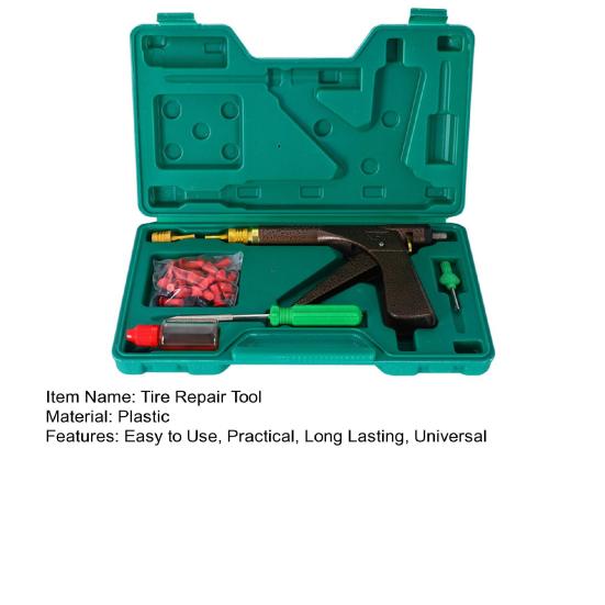 Набор минимально инвазивных инструментов для ремонта шин. Универсальный ремонтный комплект с грибовидными заглушками RapidPlug 2.0. Простота в использовании для автомобилей, мотоциклов, грузовиков.