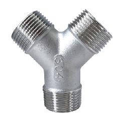 1/4" 3/8" 1/2" 3/4" 1" 1-1/4" 1-1/2" 2" BSP Резьба внутренняя Y-образный 3-ходовой Соединитель Муфта Разветвитель Трубопроводная арматура из нержавеющей стали 304