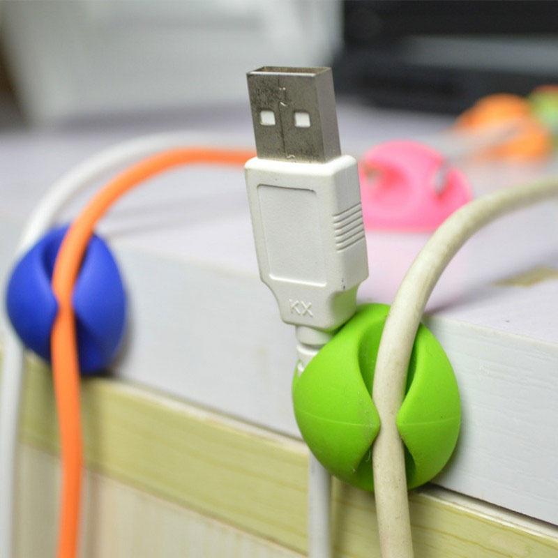 10 шт./компл. зажимы для кабеля, органайзер для стола, провод, шнур, USB-зарядное устройство, держатель, инструменты