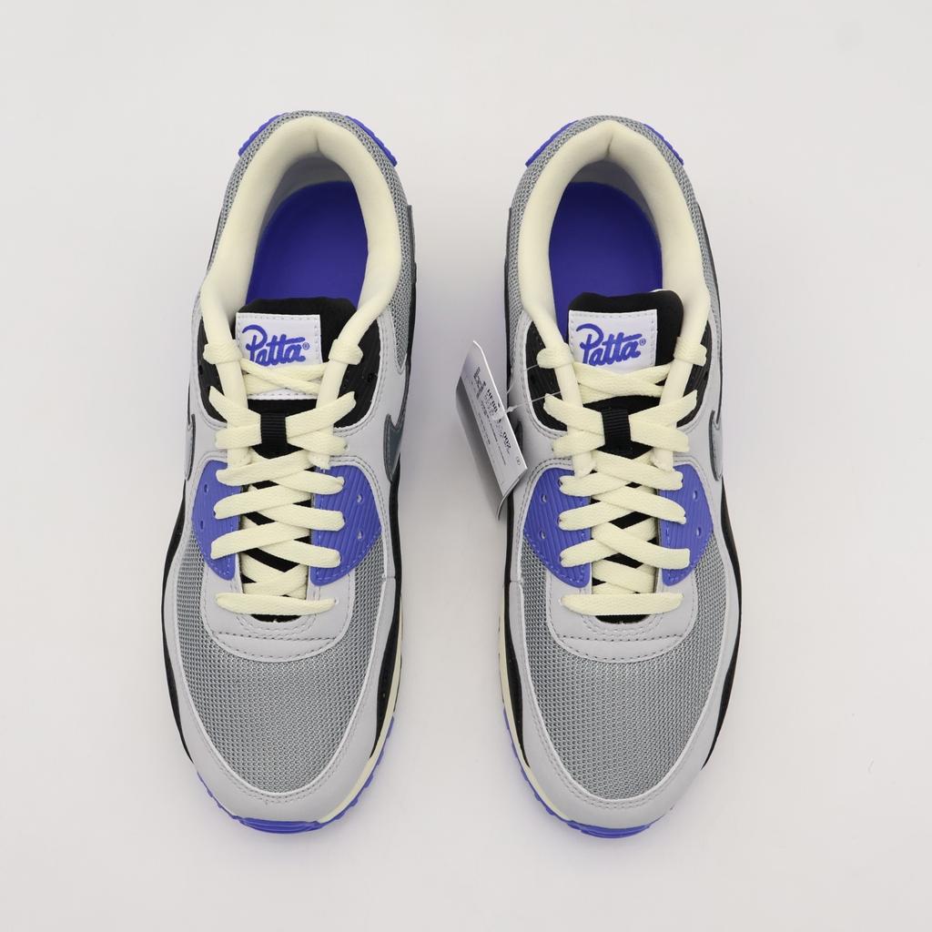 HF8814-002 Patta Nike Air Max 90 Сапфировый и Серо-песочный (Мужской)