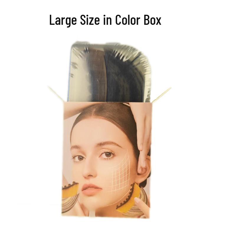 Лимфодренажная контурная и массажная щетка для лица