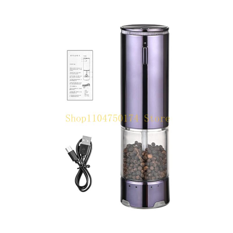 Modern ABS Pepper Grinder Electric Kitchen Gadget Fast Efficient Seasoning Tool top sale