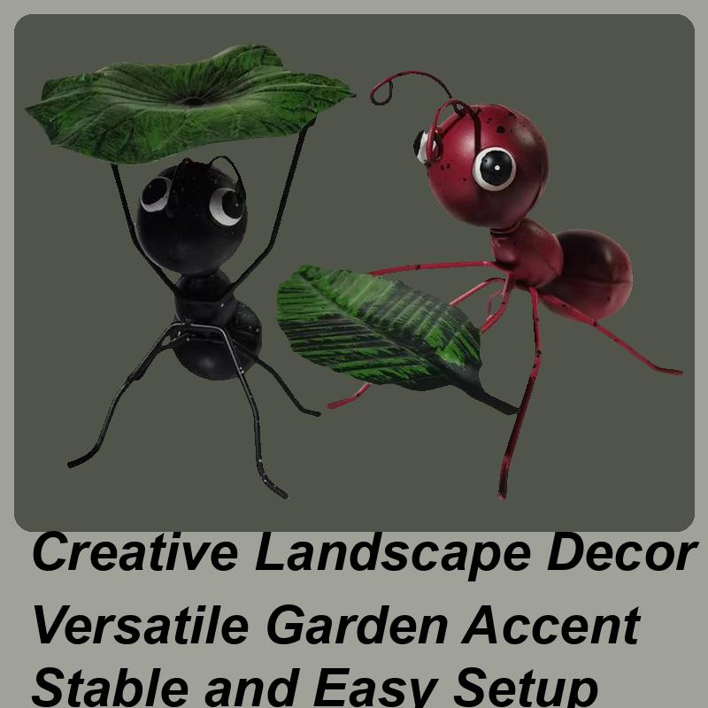 Садовый Декор Муравьи Металлические Муравьи Садовые Украшения Двор Металлическое Искусство Задний Двор Газон Колышки Декор Муравьи Сад Железные Поделки