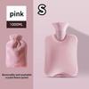 Hot Water Bags Filled with Water Warm Tummy Warmer Hand Warming Bags Female Students Compress Tummy Silicone Cute Plush Hot Compress