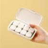 Коробка для таблеток на 8 ячеек, Портативная мини-коробка для хранения таблеток для раздельной загрузки, Коробка для таблеток большой вместимости на 7 дней, Мини-аптечка