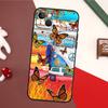 Hippie Peace Bus and Sunflower Phone Case For iPhone 16 15 14 13 12 11 Pro XS Max Mini XR X 7 8 Plus Back Cover