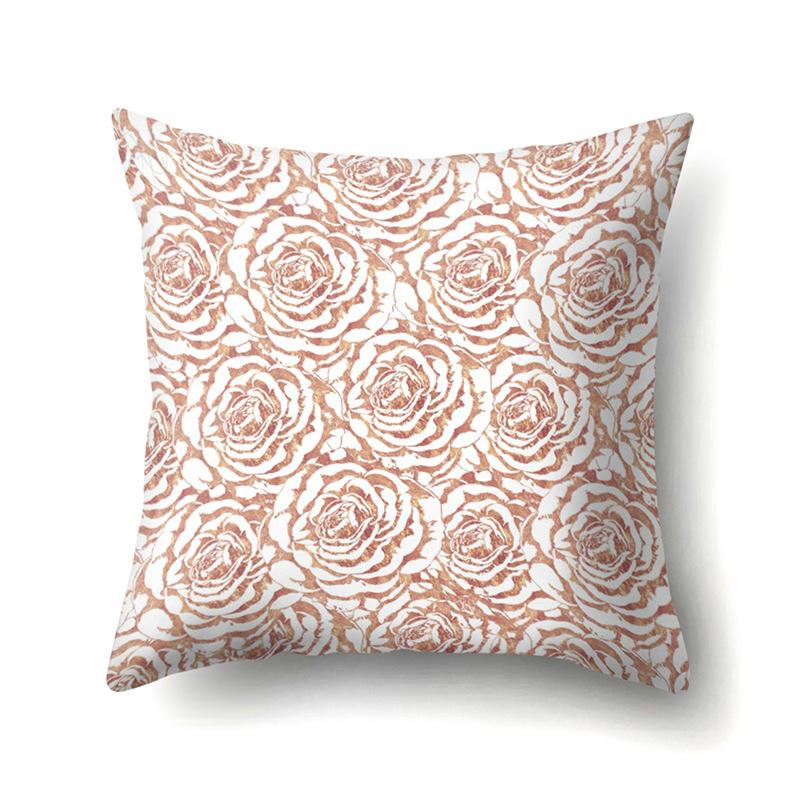 Polyester Pillowcase Automobile Decoration Home Printed Pillowcase Car Cushion Cover Bedside Pillowcase