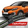 For Renault Captur Kaptur 2013-2023 Front Windshield Wiper Blades 2x Windscreen Window Accessories 2014 2015 2016 2017 2019 2021