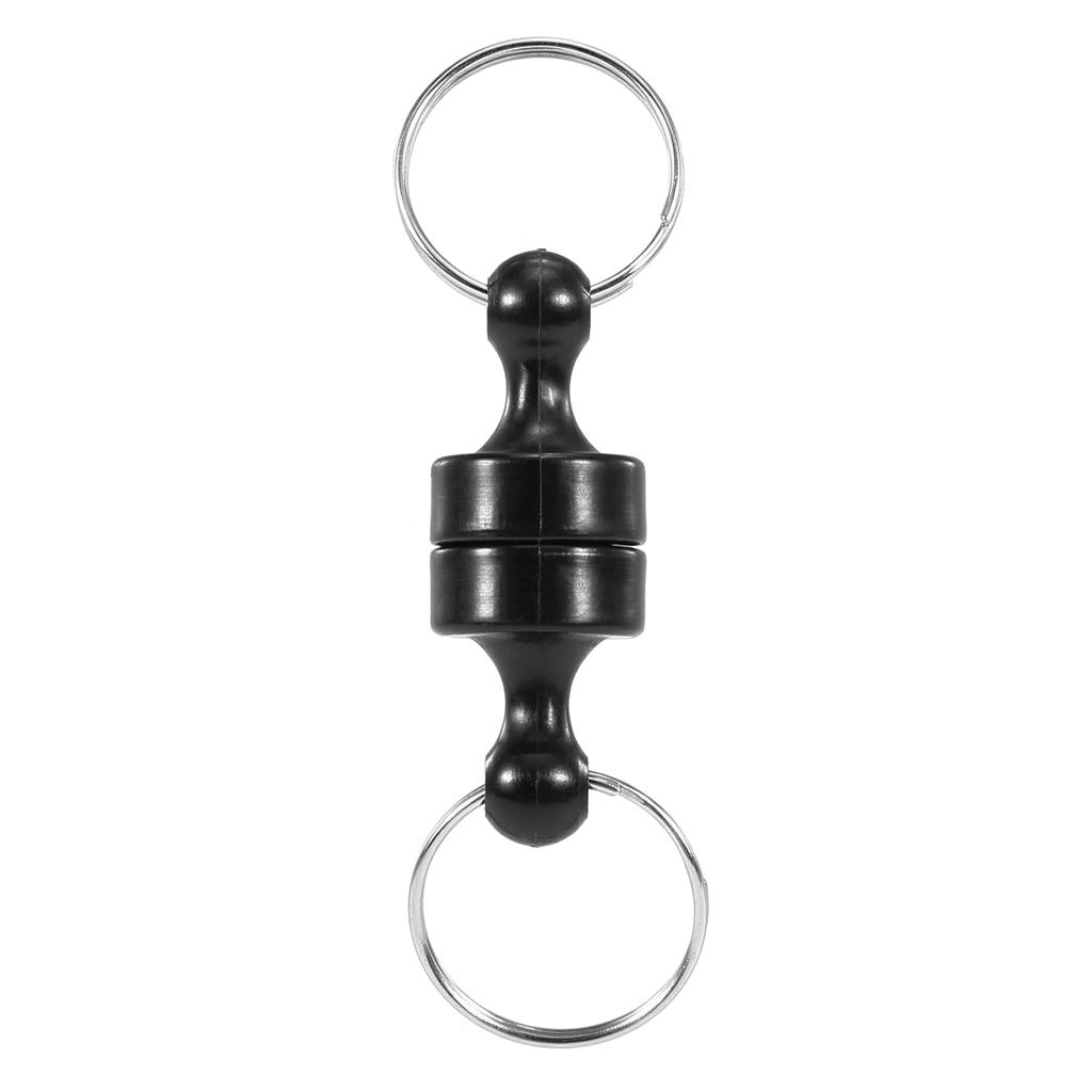 Lixada 6 шт. магнитный держатель с катушкой, шнурком, карабином, магнитной сеткой для мух