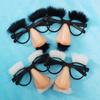Halloween Disguise Glasses And Mustache Funny Adult Big Nose Festival Supplies