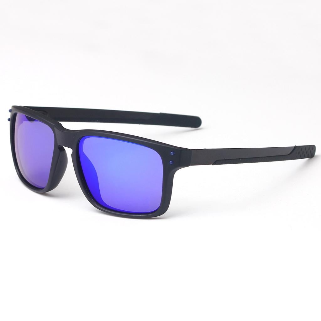 European and American style polarized sunglasses, retro square-frame sunglasses for men and women, suitable for cycling and driving9385
