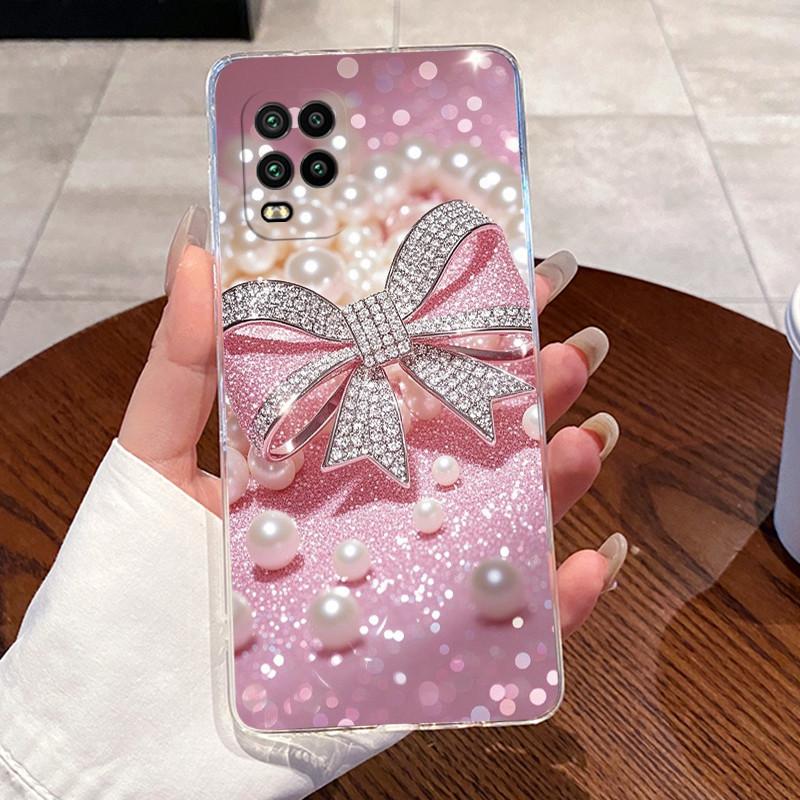 Casing For Xiaomi Mi 10 Lite 5G Youth Zoom Case Aesthetic Fashion Cute Cat Astronaut Silicone Back Cover Transparent Phone Case