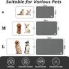 Pet Feeding Mat Absorbent Dog Cat Mat for Food and Water Easy To Clean Pet Placemats Quick Dry Dog Mat for Messy Drinkers