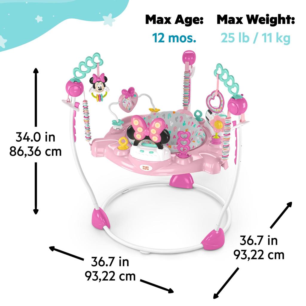 Kids II Japan Bright Starts Minnie Mouse Forever Best Friend Jumper by Kids II (13062)