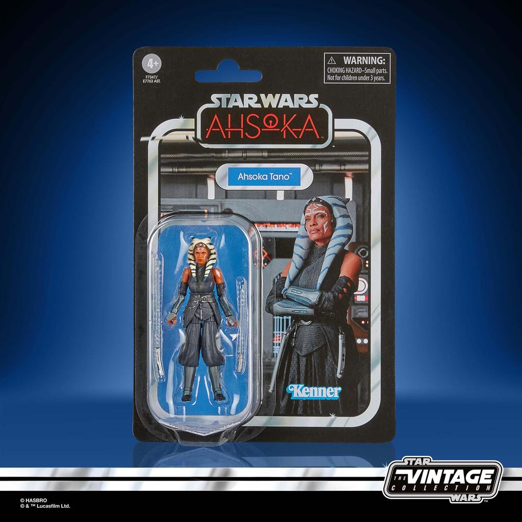 STAR WARS Vintage Collection Ahsoka Tano 3.75-inch Collectible Action Figure (Ages 4 and Up) F7347