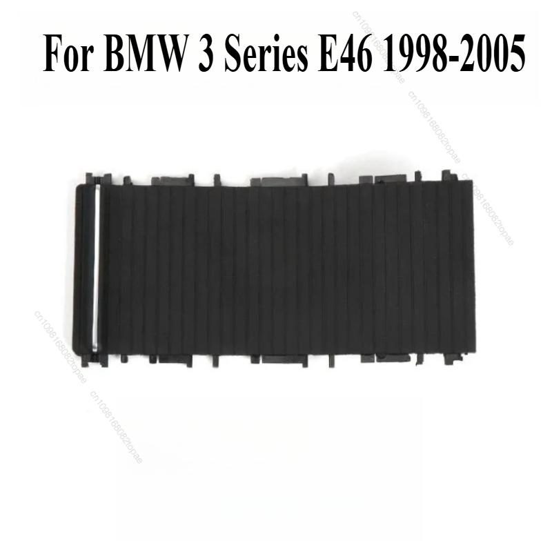 For BMW 3 Series E46 1998-2005 Car Center Console Sliding Shutters Cup Holder Roller Blind Cover 51167038334 51167038333