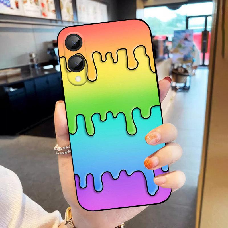Case For Samsung Galaxy S25 Edge TPU Capa Stylish Oil Painting Back Cover For Galaxy S25 S25Slim Soft Silicon Fundas Shell Coque