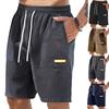 Мужские спортивные штаны со шнуровкой, мужские шорты-карго, повседневные брюки