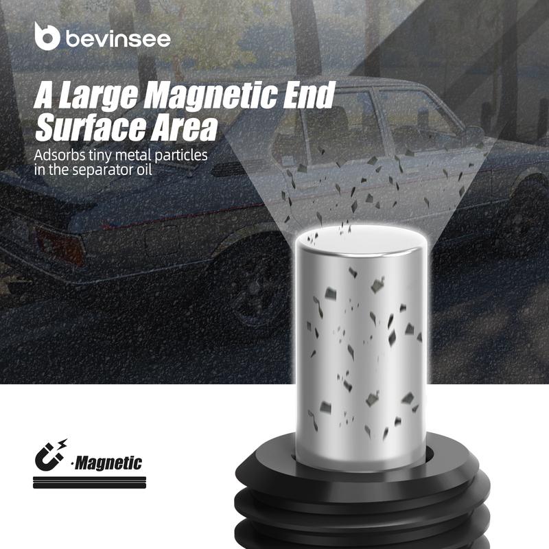 M12x1.5 Magnetic Oil Sump Drain Plug for BMW E46 E90 E39 E36 E60 E34 E92 E93 E30 E24 F10 F30 F36 Z3 Z4 X3 E83 X5 E70, for MINI