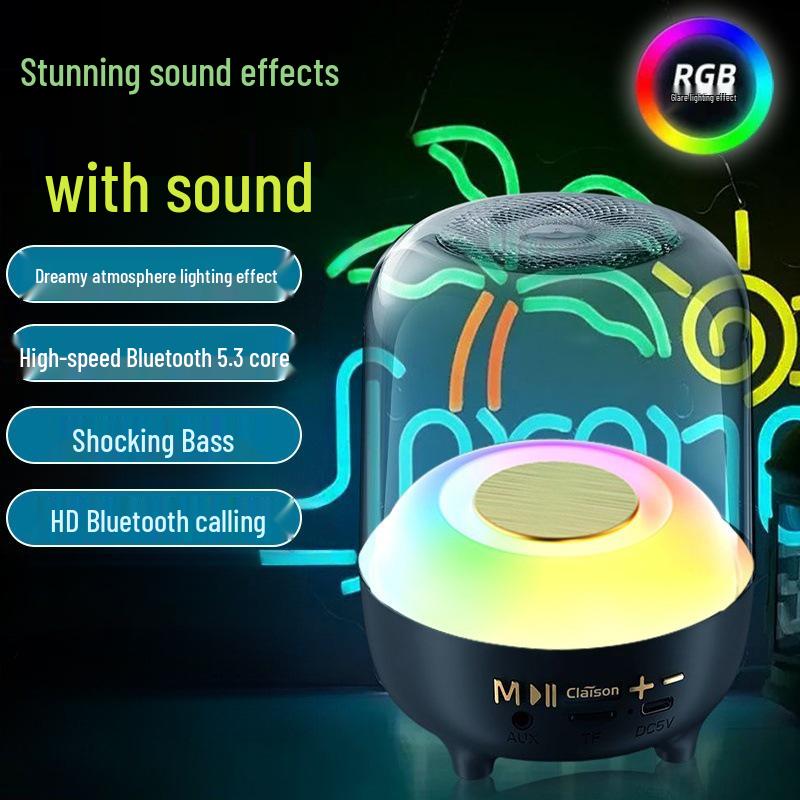 Беспроводная Bluetooth-колонка для улицы T58 с высокой громкостью, функцией запоминания сопряжения, слотом для карты и превосходным качеством звука