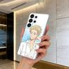 Чехол для телефона T-Tsumugi- Rintaro для Samsung S25,S24,S21,S22,S23,S30,Ultra,S20,Plus,Fe,Lite Прозрачный чехол