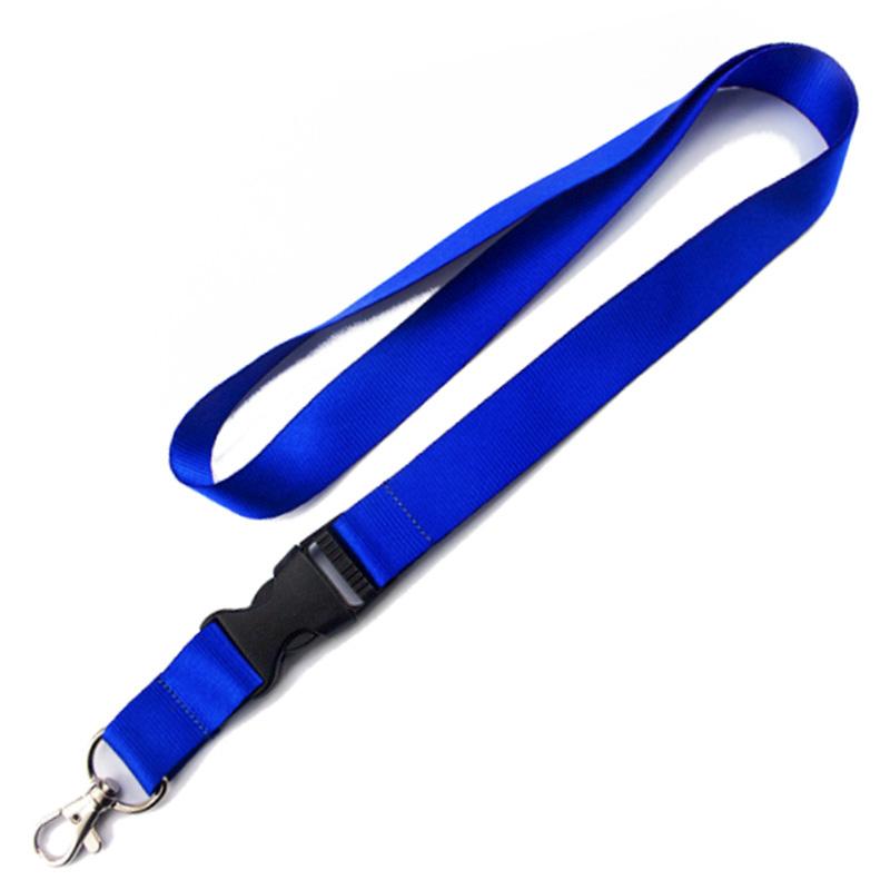 10pcs/lot Safety Hanging Neck Strap Lanyard For Mobile Phone ID Name Card Badge Holder Keys 2cm Wide Multi Functional Lanyard
