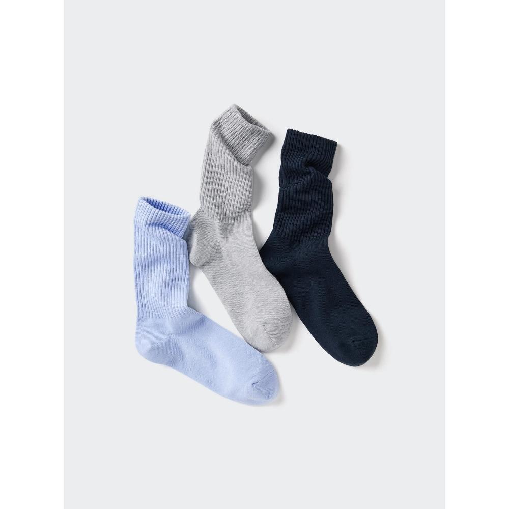 Uniqlo Socks 3p Lip