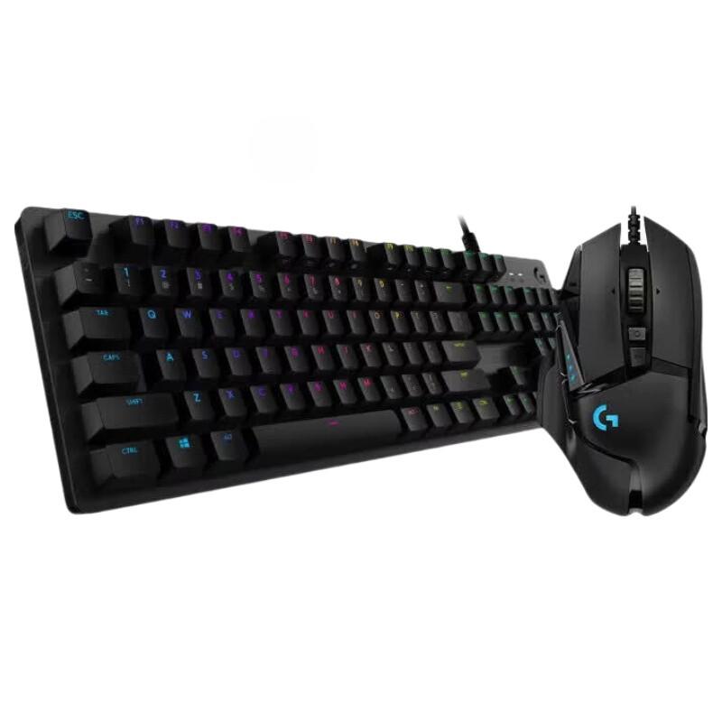 Logitech Комплект: Механическая игровая клавиатура G512 и мышь G502 HERO