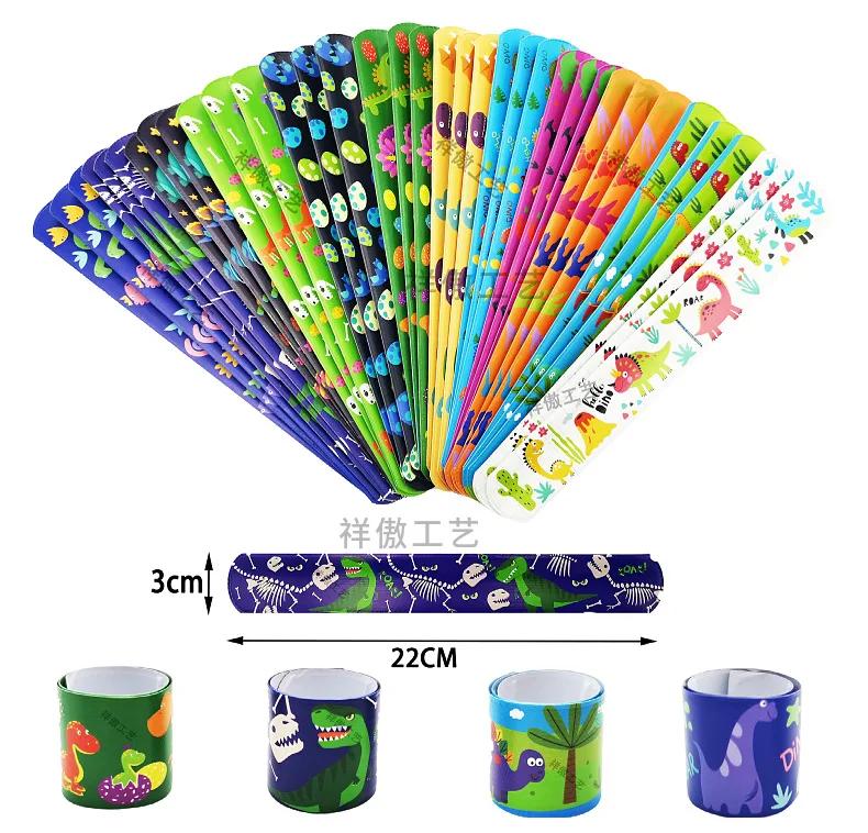 10 шт. милые браслеты с динозаврами для детей, джунгли, сафари, вечеринка с динозаврами, рев динозавра, вечеринка, Rawr, мальчик, один подарок на первый день рождения